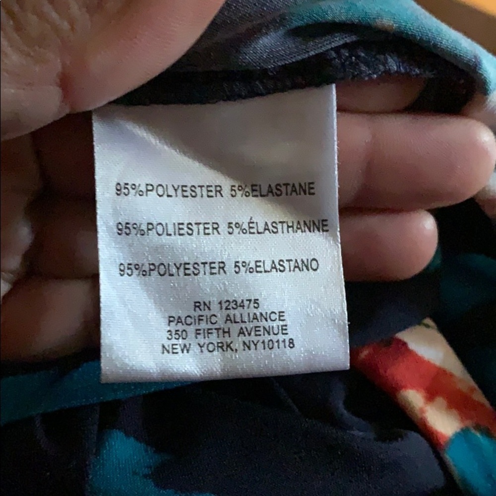 Ellen Tracy bold print floral dress size S - Picture 8 of 8